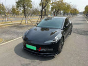 BODY KIT for TESLA MODEL 3 2023+ Set includes:  Front Lip Side Skirts Rear Spoiler Rear Diffuser