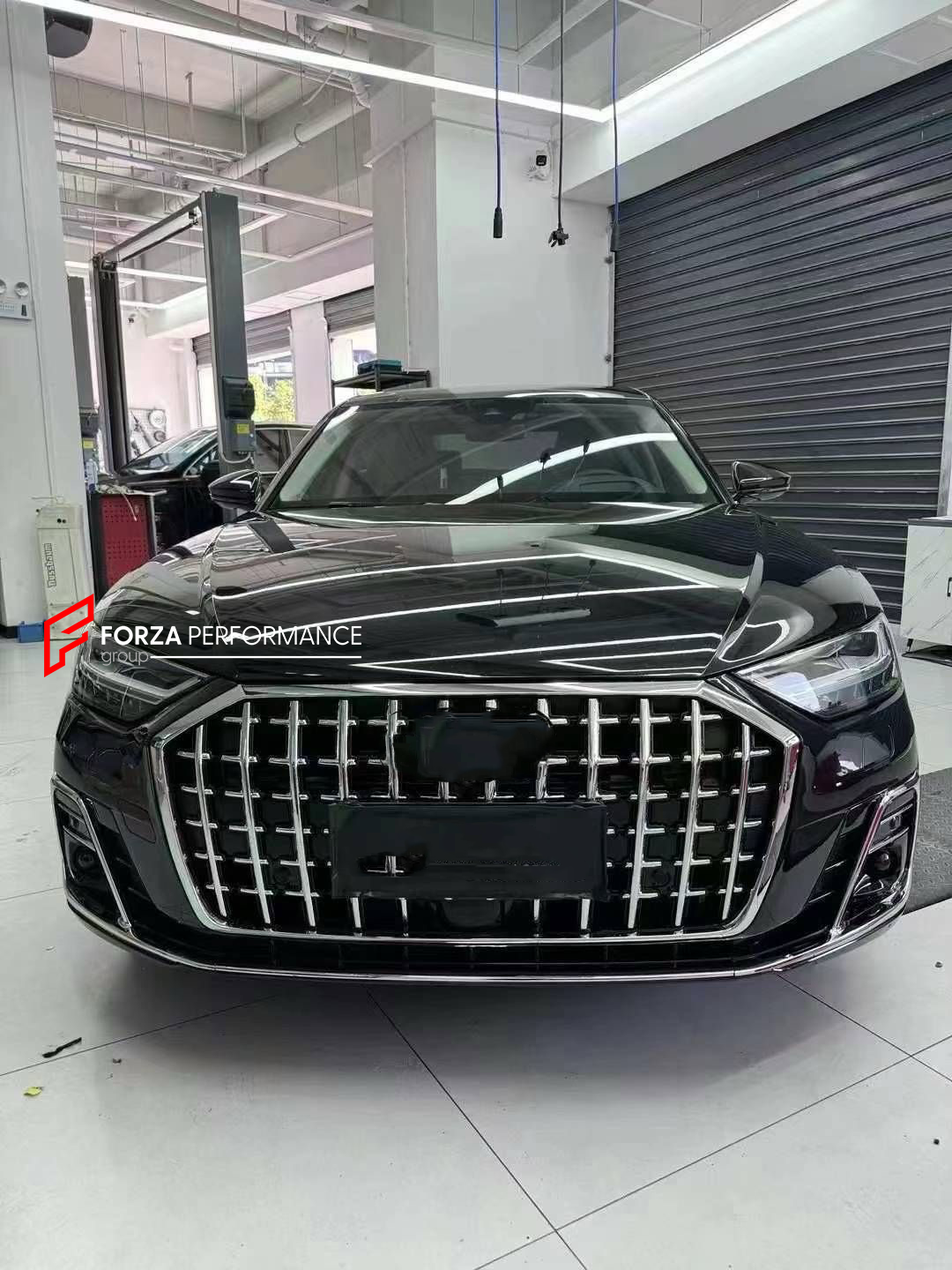BODY KIT for AUDI A8 D5 FACELIFT 2022+

Set includes:

Front Lip
Front Bumper

Front Bumper Mash
Front Grille

Rear Diffuser
Exhaust Tips