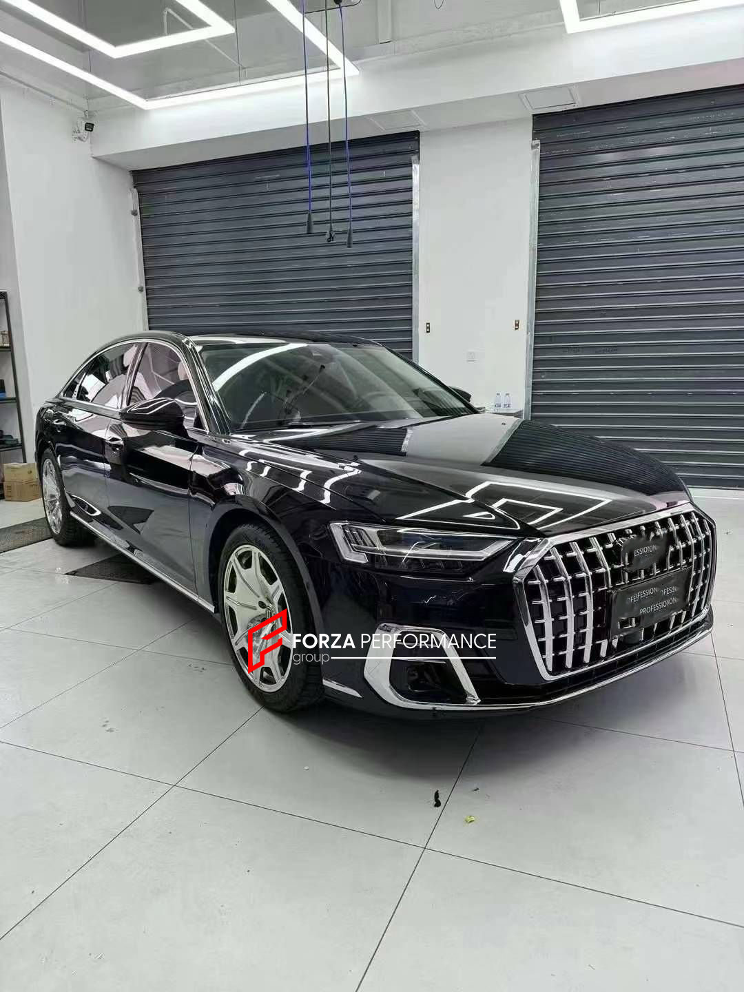 BODY KIT for AUDI A8 D5 FACELIFT 2022+

Set includes:

Front Lip
Front Bumper

Front Bumper Mash
Front Grille

Rear Diffuser
Exhaust Tips