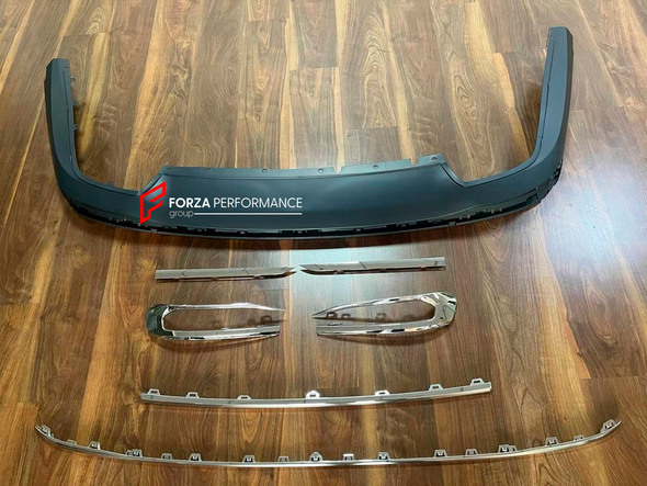 BODY KIT for AUDI A8 D5 FACELIFT 2022+

Set includes:

Front Lip
Front Bumper

Front Bumper Mash
Front Grille

Rear Diffuser
Exhaust Tips