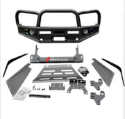 BULL BAR for TOYOTA HILUX VIII FACELIFT 2020+

Set includes:

Bull Bar addons

Material: Stainless Steel

Note: Professional installation is required.