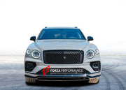 CARBON BODY KIT for BENTLEY BENTAYGA 2020+  Set includes:  Front Lip Side Skirts Rear Diffuser Spoiler
