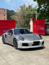 FULL CARBON BODY KIT for PORSCHE 911 (992) 2018+  Set includes:  Front Apron Front Lip / Spoiler Front Hood / Bonnet Side Fenders with Air Outlet Mirrors Side Skirts Side Air intakes Rear Apron Rear Diffuser Engine Hood / Bonnet Roof Spoiler Rear Spoiler / Wing