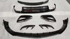 CARBON BODY KIT for MERCEDES BENZ S63 COUPE C217 2018 - 2021  Set includes:  Front Lip Front Bumper Air Vents Rear Bumper Canards Rear Diffuser Rear Wing Spoiler