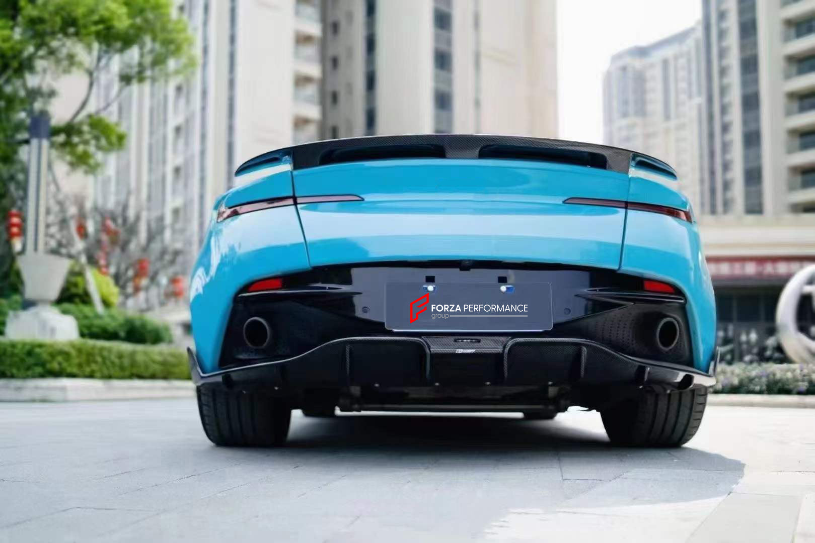 CARBON BODY KIT for ASTON MARTIN DB11 2017+  Set includes: Front Lip Side Skirts Rear Spoiler Rear Diffuser