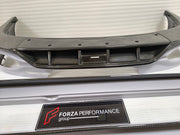 CARBON BODY KIT for BENTLEY FLYING SPUR 2020+

Set includes:
Hood Bonnet
Front Grille Frame
Front Lip
Side Skirts
Rear Diffuser
Side Mirror Covers
Material: Carbon Fiber

Note: Professional installation is required