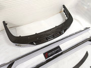 CARBON BODY KIT for BENTLEY FLYING SPUR 2020+

Set includes:
Hood Bonnet
Front Grille Frame
Front Lip
Side Skirts
Rear Diffuser
Side Mirror Covers
Material: Carbon Fiber

Note: Professional installation is required