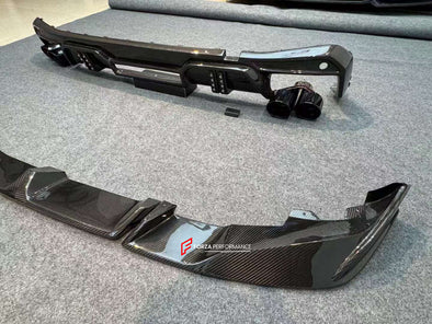 CARBON BODY KIT for BMW X5 G05 LCI 2023+  Set includes:  Front Lip Rear Diffuser