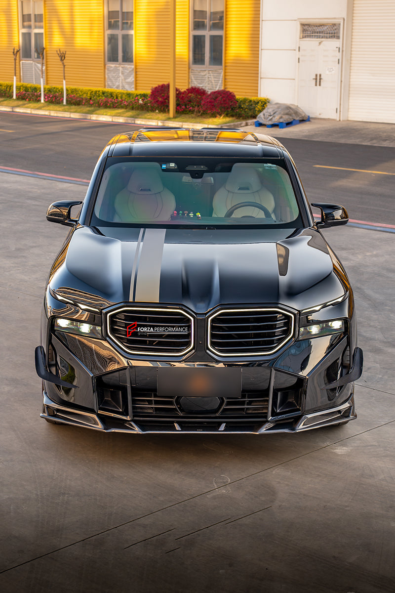 CARBON BODY KIT for BMW XM G09 2023+




Set includes:

Front Lip

Front Canards&nbsp;

Side Skirts
Rear Middle Spoiler
Roof Spoiler

Rear Diffuser


Material: Carbon Fiber

Note: Professional installation is required.