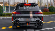 CARBON BODY KIT for BMW XM G09 2023+

Set includes:

Front Lip

Front Canards&nbsp;

Side Skirts
Rear Middle Spoiler
Roof Spoiler

Rear Diffuser


Material: Carbon Fiber

Note: Professional installation is required.