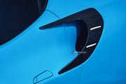 CARBON BODY KIT for FERRARI 296 GTB/GTS  Set includes: Front Lip Front Bumper Air Vent Covers Hood Panel Trim Fender Vents Side Skirts Side Air Vent Covers Engine Cover Rear Spoiler Rear Diffuser