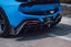 CARBON BODY KIT for FERRARI 296 GTB/GTS  Set includes: Front Lip Front Bumper Air Vent Covers Hood Panel Trim Fender Vents Side Skirts Side Air Vent Covers Engine Cover Rear Spoiler Rear Diffuser