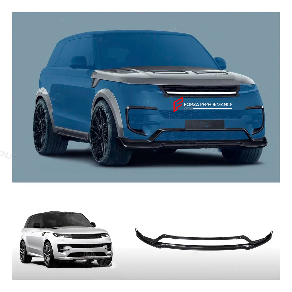 CARBON BODY KIT for LAND ROVER RANGE ROVER SPORT L461 2022+

Set includes:

Front Lip
Front Bumper Trims
Fender Flares
Side Skirts
Rear Bumper

Material: Carbon Fiber

Note: Each part can be sent separately. If you need, please contact us.