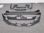 CARBON BODY KIT for LEXUS IS XE30 LCI 2020+  Set includes:  Front Lip Fender Flares Side Skirts Rear Diffuser Rear Spoiler