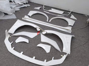 CARBON BODY KIT for LEXUS IS XE30 LCI 2020+  Set includes:  Front Lip Fender Flares Side Skirts Rear Diffuser Rear Spoiler