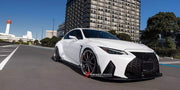 CARBON BODY KIT for LEXUS IS XE30 LCI 2020+  Set includes:  Front Lip Fender Flares Side Skirts Rear Diffuser Rear Spoiler