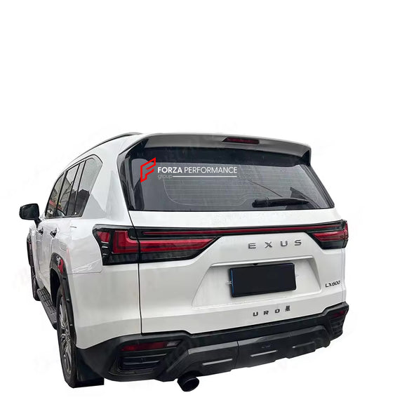 CARBON BODY KIT for LEXUS LX600 J300 2021+    Set includes:  Front Lip Fender Flares Rear Diffuser