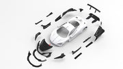 CARBON BODY KIT for MCLAREN 720S 2017+  Set includes:  Front Lip  Front Bumper Hood Front Fenders Side Skirts Rear Quarter Panels Rear Spoiler Rear Diffuser