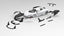 CARBON BODY KIT for MCLAREN 720S 2017+  Set includes:  Front Lip  Front Bumper Hood Front Fenders Side Skirts Rear Quarter Panels Rear Spoiler Rear Diffuser