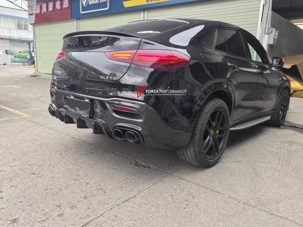 CARBON BODY KIT for MERCEDES-BENZ AMG GLE 63 COUPE C167 2020+      Set includes:  Front Grille Front Lip Fenders Add-On Rear Diffuser Front Bumper Vents Trunk Spoiler Rear Fascia inserts Exhaust Tips