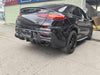 CARBON BODY KIT for MERCEDES-BENZ AMG GLE 63 COUPE C167 2020+      Set includes:  Front Grille Front Lip Fenders Add-On Rear Diffuser Front Bumper Vents Trunk Spoiler Rear Fascia inserts Exhaust Tips