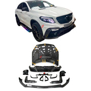 CARBON BODY KIT for MERCEDES-BENZ GLE63 W166 AMG 2015 - 2019

Set includes:

Front Lip
Front Bumper Trims
Front Air Vent Trims
Hood
Rear Diffuser
Rear Air Vent Trims
Exhaust Tips
