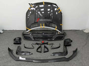 CARBON BODY KIT for MERCEDES-BENZ GLE63 W166 AMG 2015 - 2019

Set includes:

Front Lip
Front Bumper Trims
Front Air Vent Trims
Hood
Rear Diffuser
Rear Air Vent Trims
Exhaust Tips