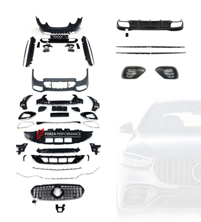 CARBON BODY KIT for MERCEDES-BENZ S-CLASS S400 W223 2020+  Set includes:  Front Bumper Front Bumper Air Vents Front Grille Side Skirts Rear Spoiler Rear Diffuser Exhaust Tips