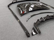 CARBON BODY KIT for TESLA MODEL 3  Set includes:  Hood Front Lip Side Skirts Rear Spoiler Rear Diffuser