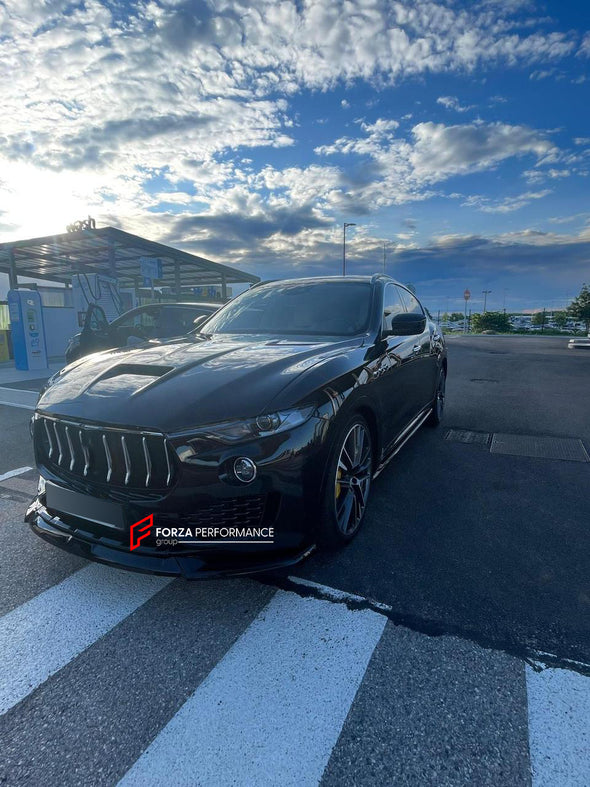 CARBON FIBER HOOD BONNET for MASERATI LEVANTE 2016+  Set includes:  Hood