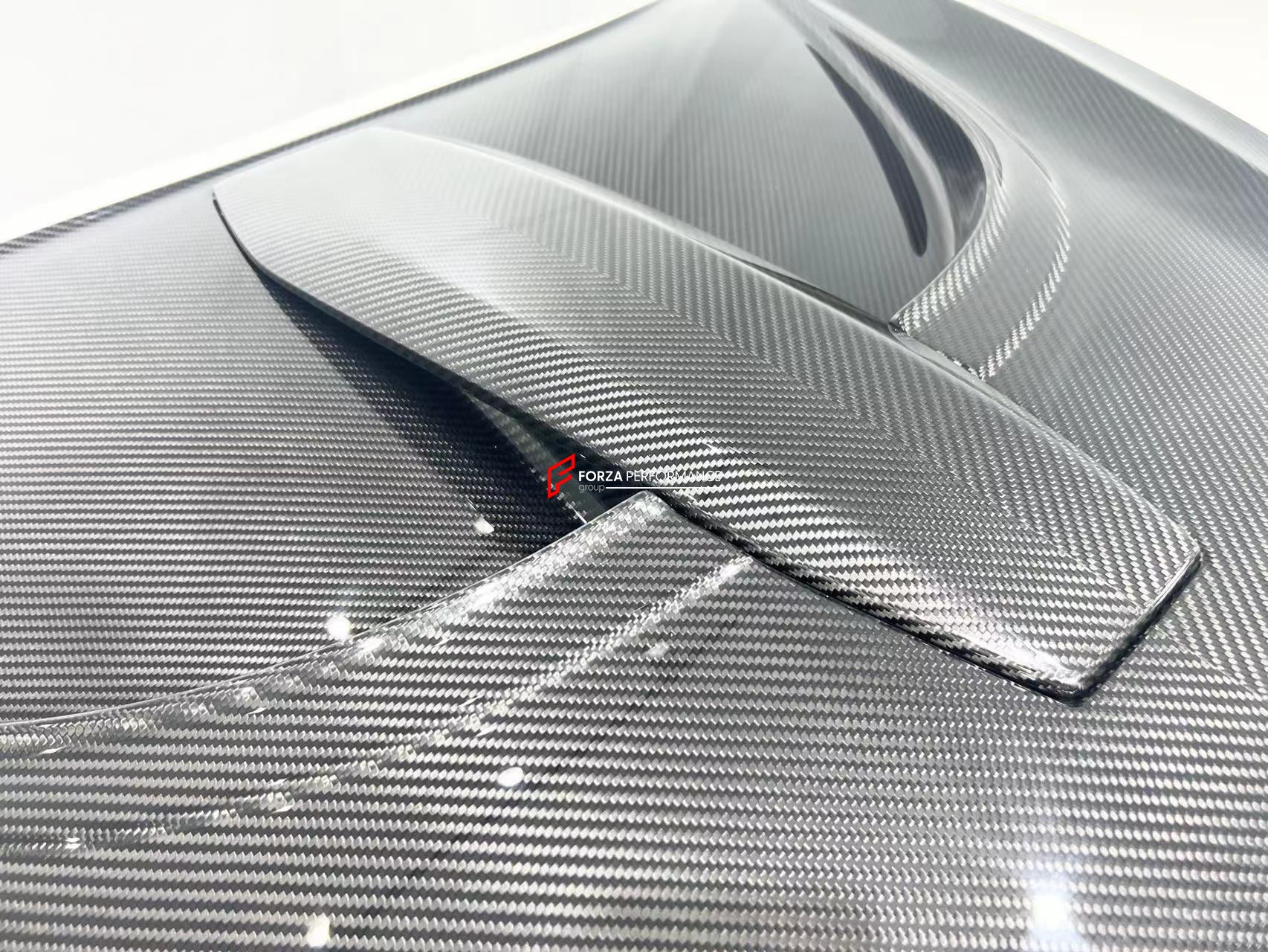 NOVITEC STYLE CARBON FIBER HOOD BONNET for MCLAREN 720S 2017+  Set includes:  Hood