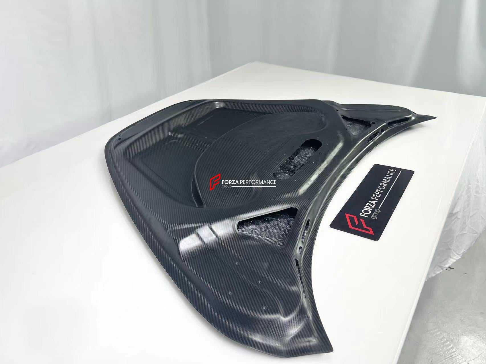 NOVITEC STYLE CARBON FIBER HOOD BONNET for MCLAREN 720S 2017+  Set includes:  Hood