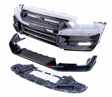 CARBON FRONT BUMPER for NISSAN GT-R R35 2023+  Set includes:  Front Bumper