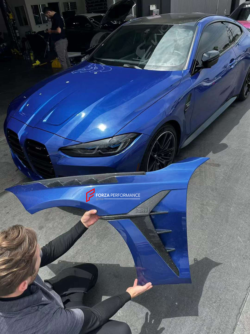 CARBON FRONT FENDERS for BMW M4 G82 2021+