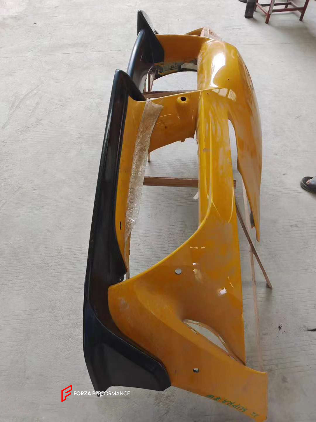 CARBON FRONT LIP for TOYOTA SUPRA A90 A91 MKV 2019+  Set includes:   Front Lip