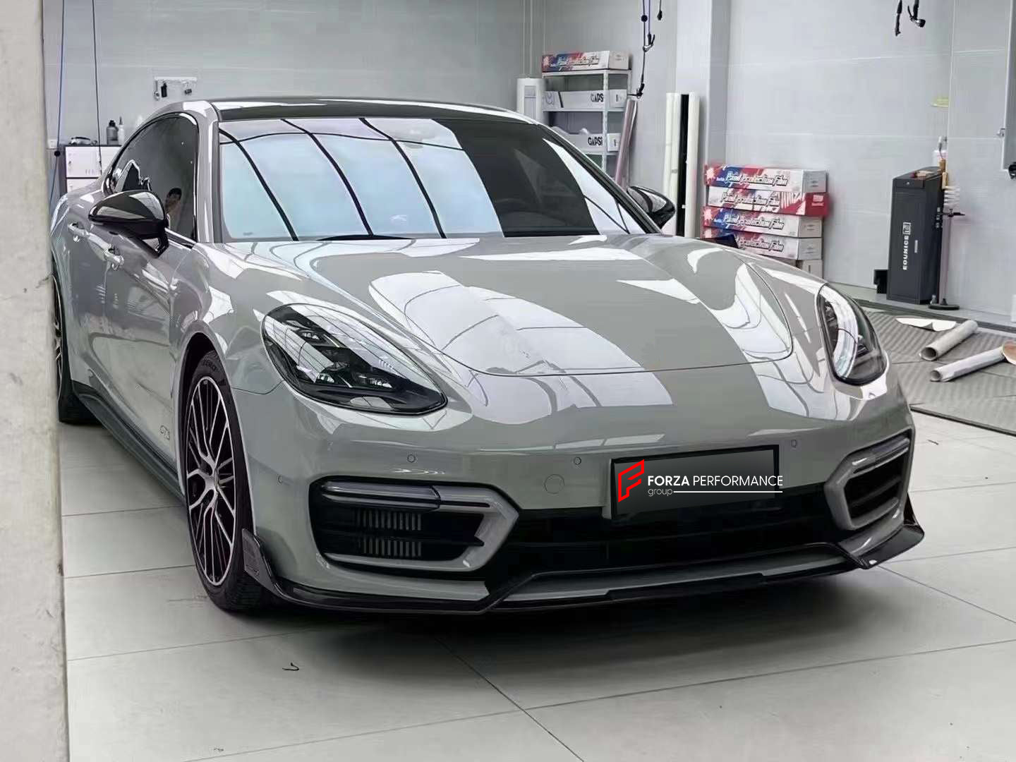 CARBON FRONT LIP for PORSCHE PANAMERA 971 GTS 2020+  Set includes:  Front Lip