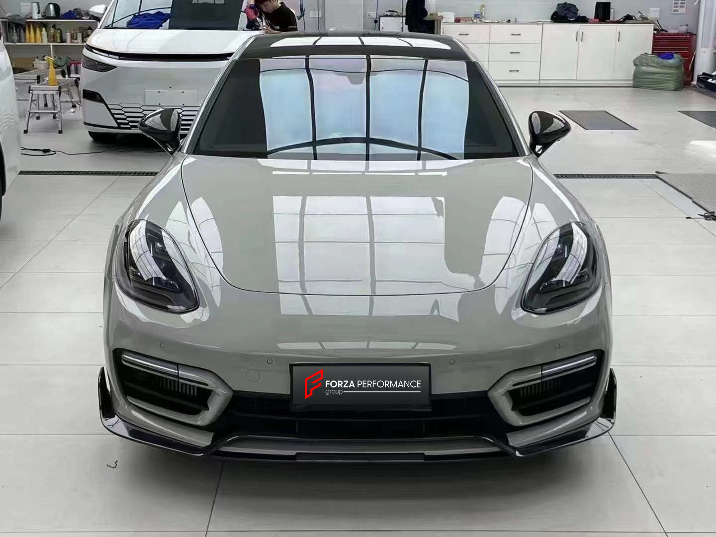 CARBON FRONT LIP for PORSCHE PANAMERA 971 GTS 2020+  Set includes:  Front Lip
