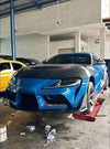 CARBON FRONT LIP for TOYOTA SUPRA A90 A91 MKV 2019+ Set includes:  Front Lip