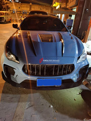 CARBON HOOD for MASERATI QUATTROPORTE 2013 - 2016    Set includes:  Hood