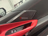CARBON INTERIOR KIT for CHEVROLET CORVETTE C8 STINGRAY | Z06 | E-RAY 2024  Set includes:  Door Panel Trims Window Lift Panel Dashboard Panel Steering Wheel Trims