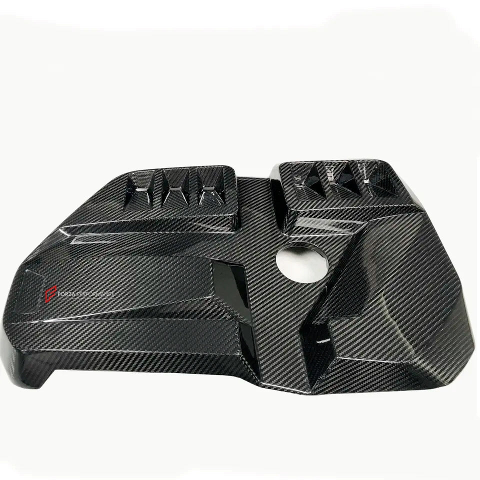 CARBON ENGINE AND FUSE BOX COVER FOR BMW G80 M3 G82 M4 2020+