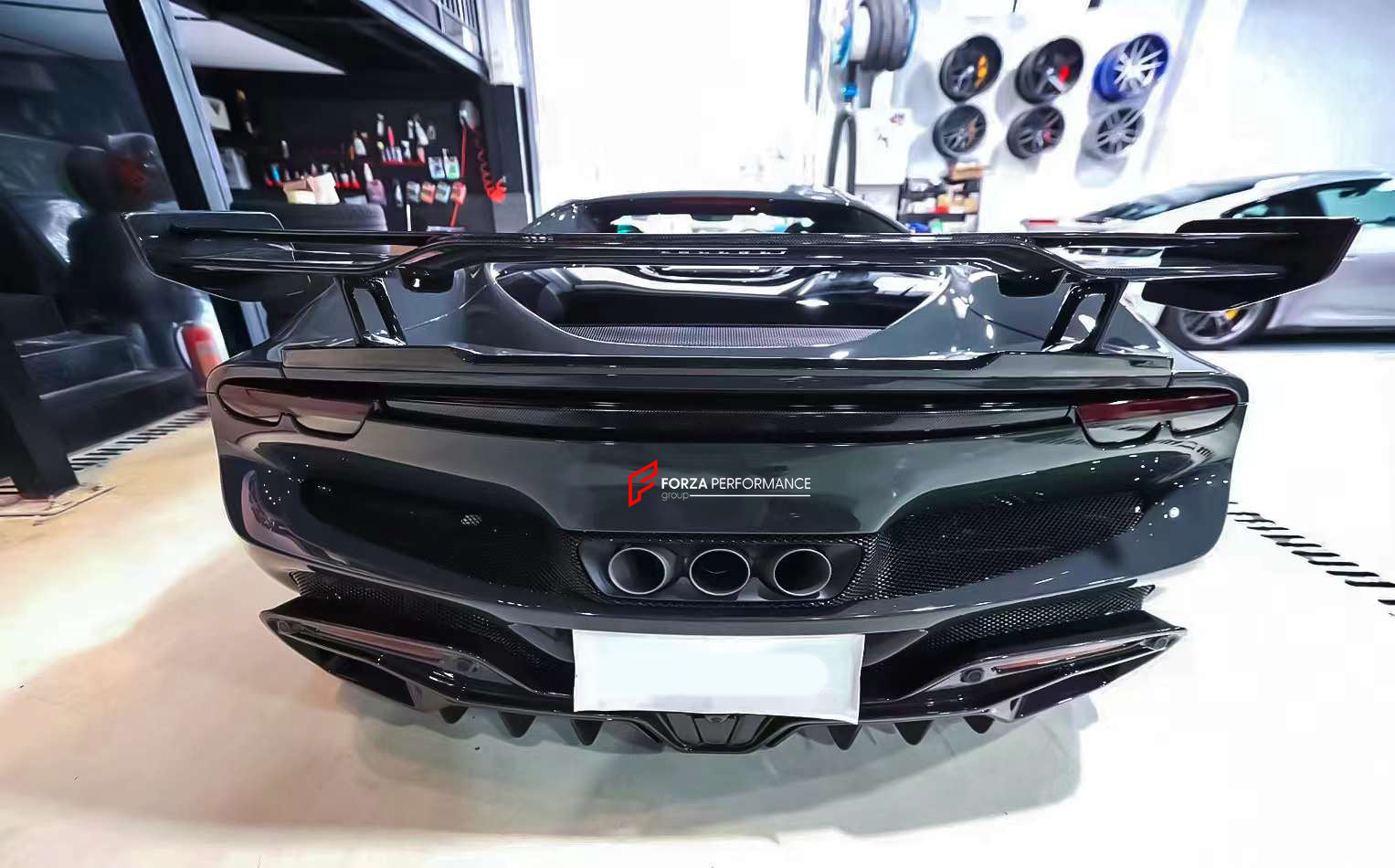 CARBON REAR DIFFUSER for FERRARI 296 GTS GTB 2022+ – Forza Performance ...