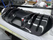 CARBON REAR DIFFUSER for FERRARI F430 2005 - 2011 Set includes: Rear Diffuser