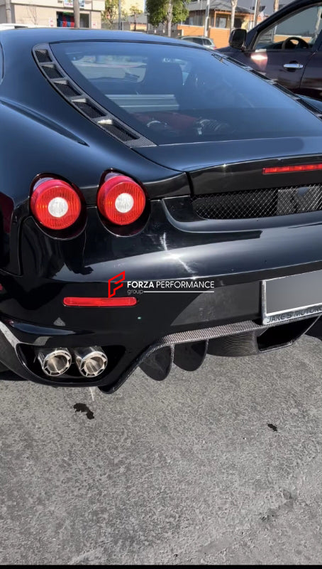 CARBON REAR DIFFUSER for FERRARI F430 2005 - 2011 Set includes: Rear Diffuser
