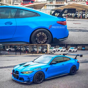 CARBON REAR GT WING SPOILER for BMW M2 G87 2023 - 2024 M3 G80 2020+ M4 G82 2021 - 2024

Set includes:

Rear Wing Spoiler

Material: Carbon Fiber

Note: Professional installation is required.