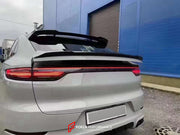 CARBON REAR MIDDLE SPOILER for PORSCHE CAYENNE E3 9Y LCI 2023+  Set includes:  Rear Middle Spoiler