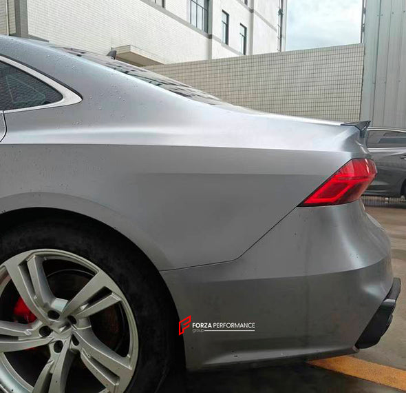 CARBON REAR SPOILER for AUDI A7 2018 - 2023