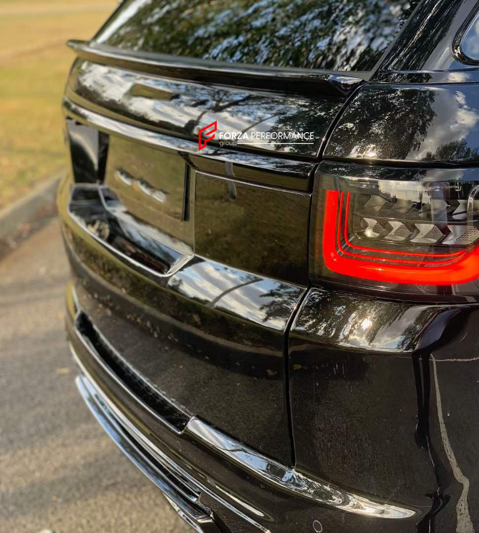 Slanted Range Rover Rear CARBON REAR SPOILER for LAND ROVER RANGE ROVER SPORT L494 FACELIFT 201