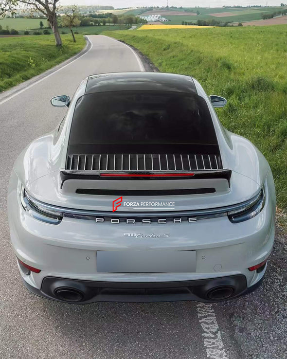 CARBON REAR SPOILER for PORSCHE 911 992 TURBO 2020+  Set includes:  Rear Spoiler