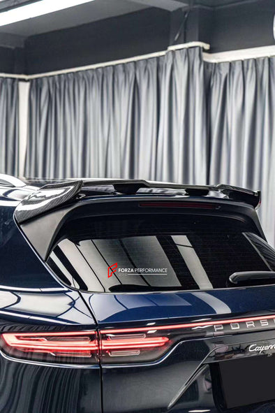 CARBON ROOF SPOILER for PORSCHE CAYENNE III 9Y0 2018+  Set includes:  Roof Spoiler